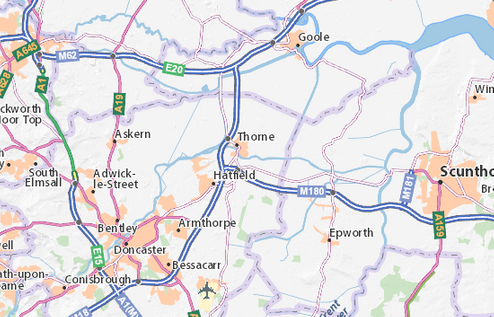 Map Doncaster