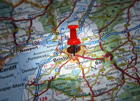 MAP OF City of Bristol