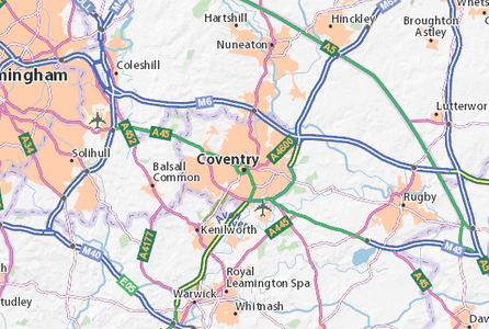 Coventry Map